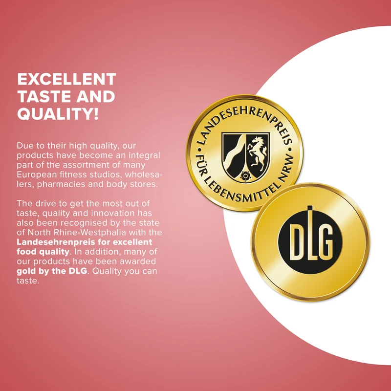 100% Whey Protein (500g) - Weiße Schokolade-Erdbeere