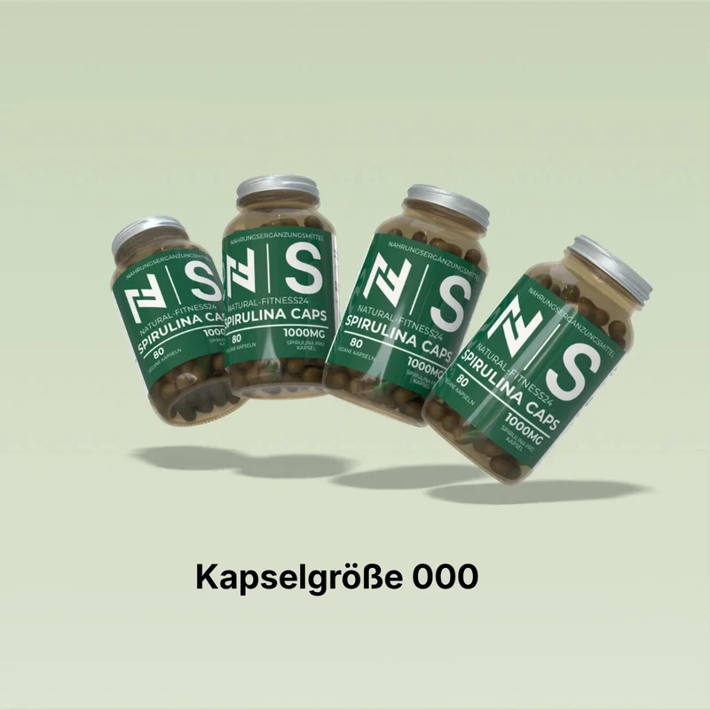 Spirulina Caps - 80 Kapseln à 1000mg