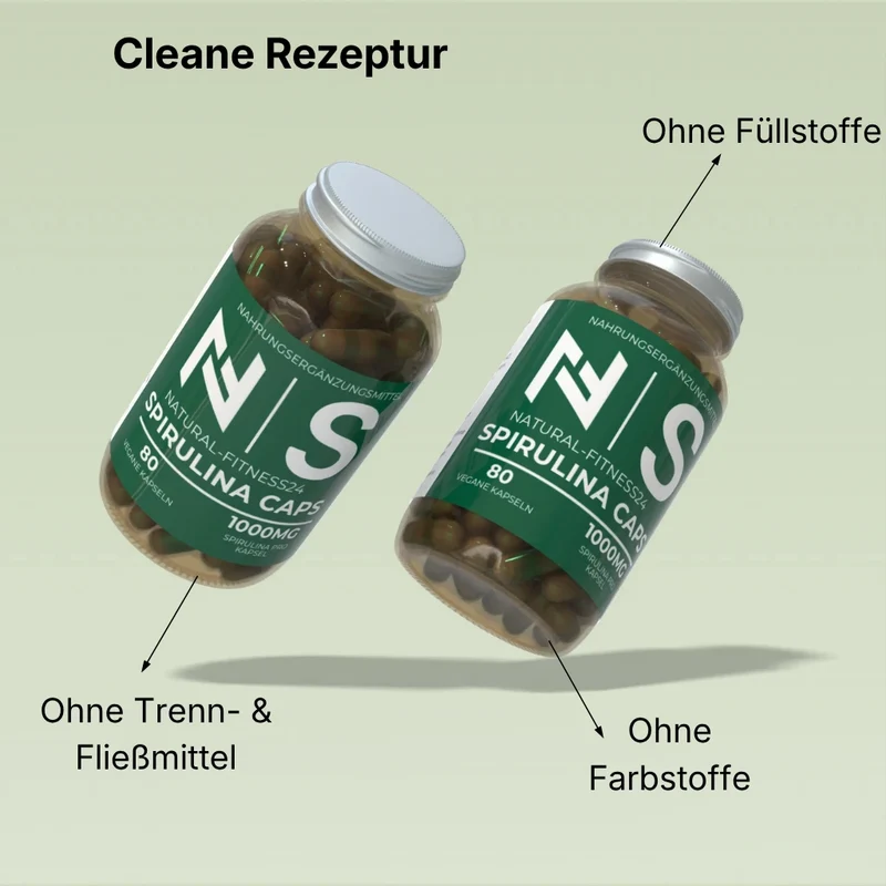 Spirulina Caps - 80 Kapseln à 1000mg