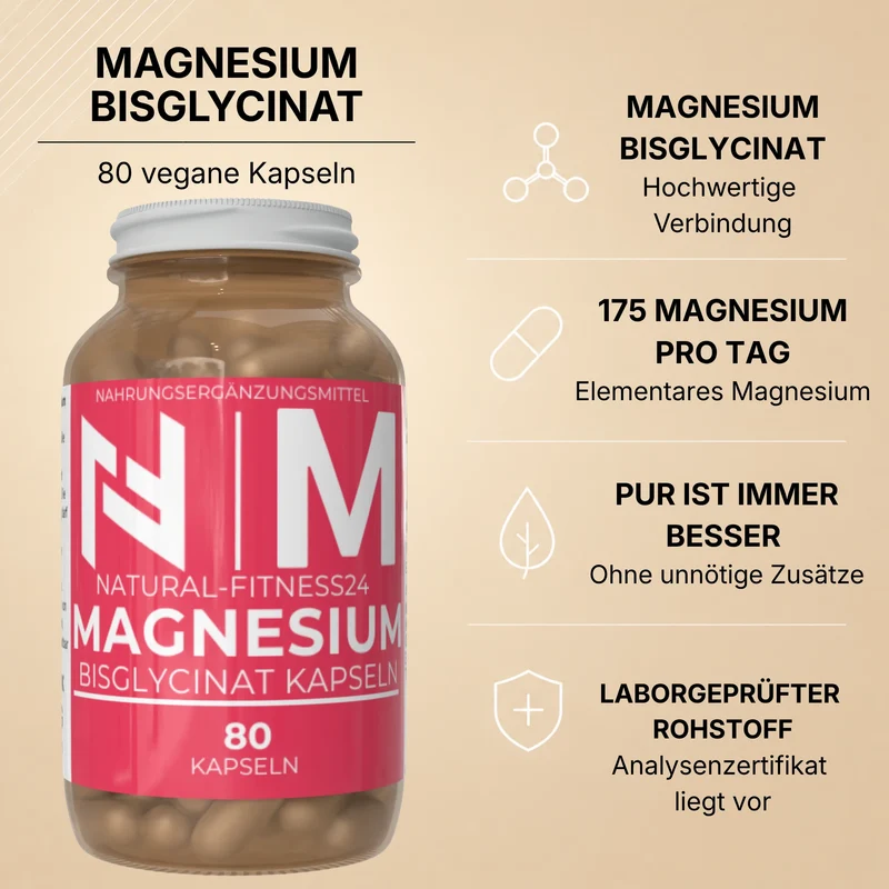 Magnesium Bisglycinat 80 Kapseln