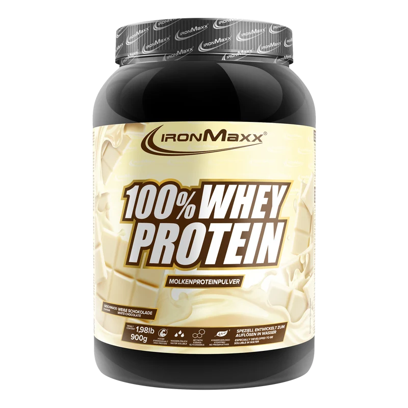 100% Whey Protein (900g) - Weiße Schokolade