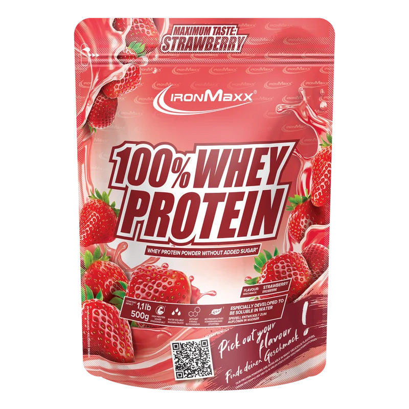 100% Whey Protein (500g) - Erdbeere