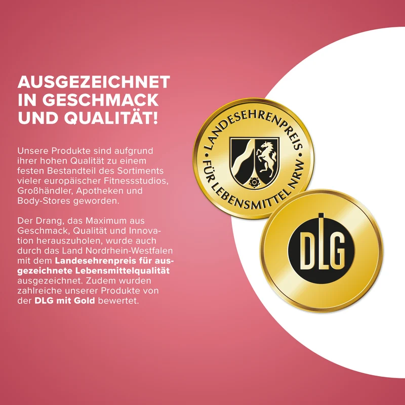 100% Whey Protein (500g) - Erdbeere