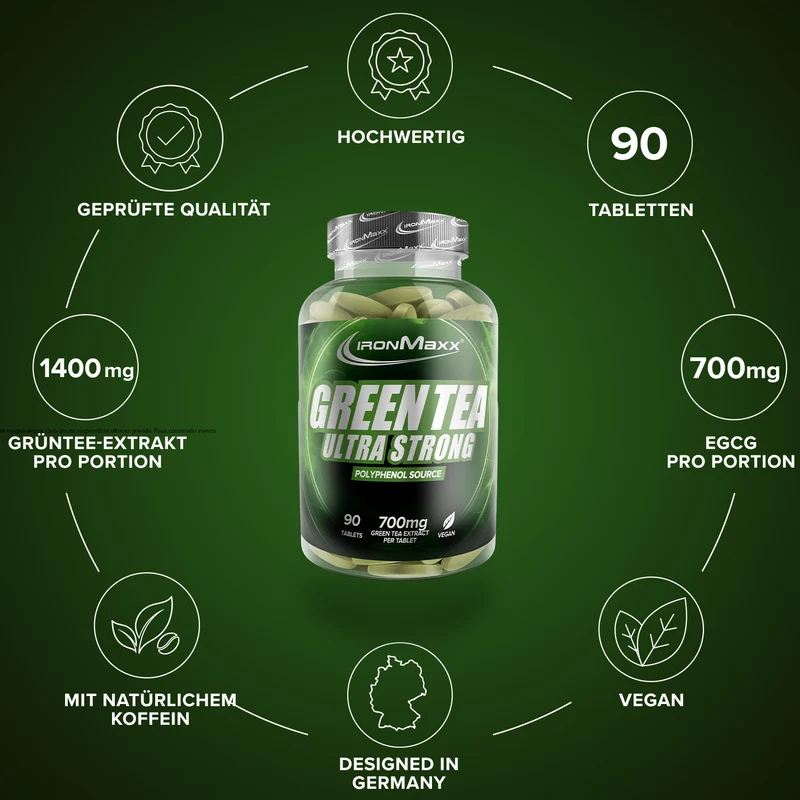 Green Tea Ultra Strong - 90 Tabletten