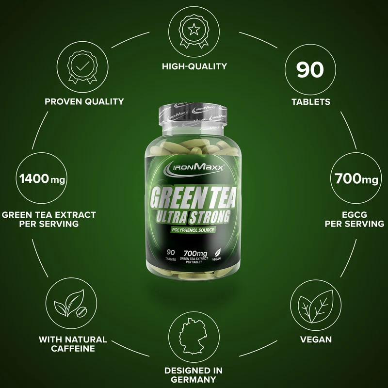 Green Tea Ultra Strong - 90 Tabletten
