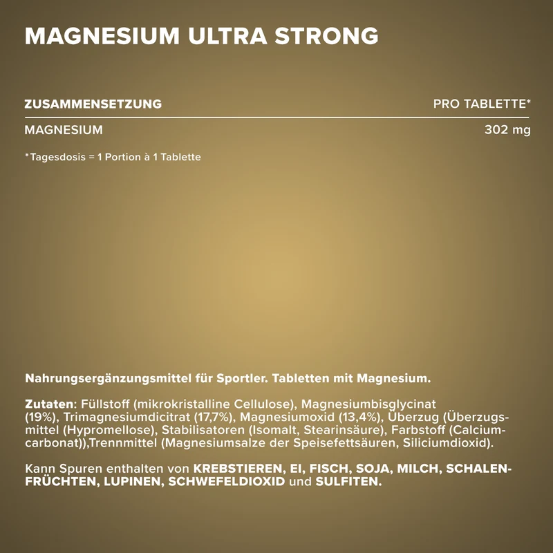 Magnesium Ultra Strong - 90 Tabletten