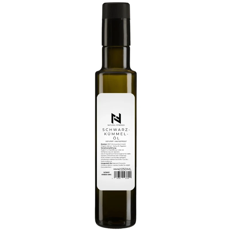 Schwarzkümmelöl 250ml -gefiltert-
