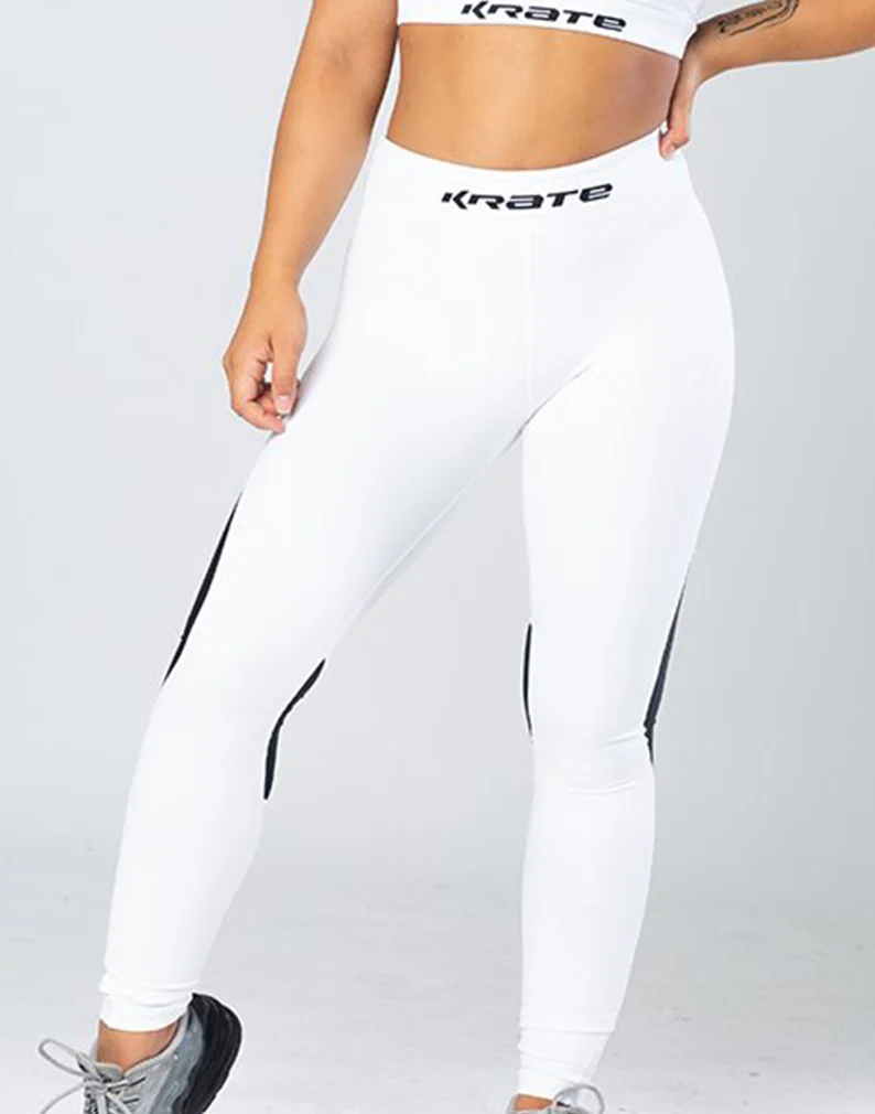 Krate Mesh Heaven Leggings weiß