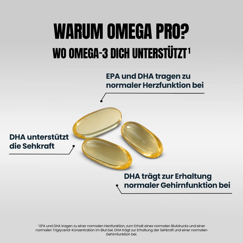Omega-3 Pro Kapseln
