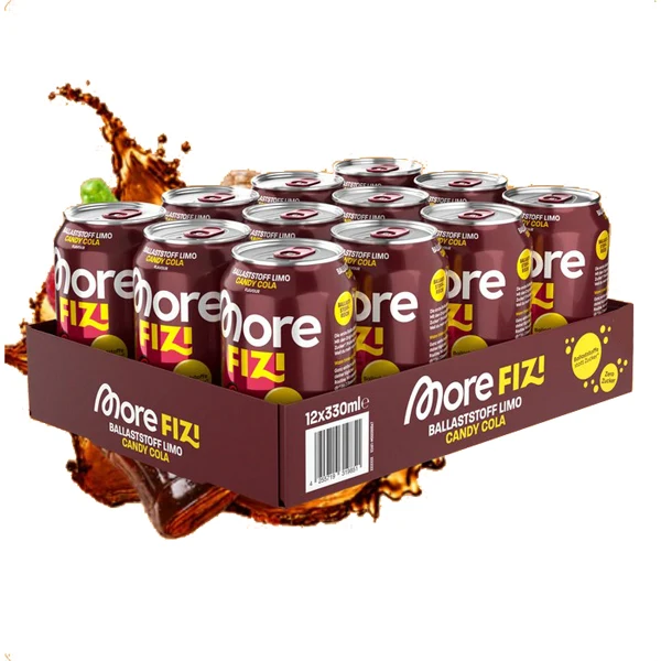 More Nutrition MORE FIZI DRINK, 12x 330 ml Dose