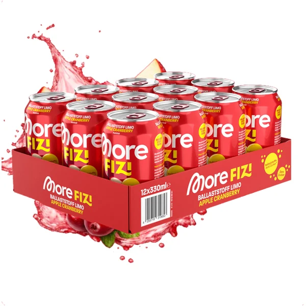 More Nutrition MORE FIZI DRINK, 12x 330 ml Dose
