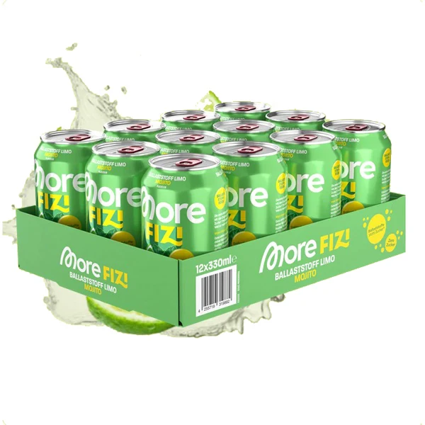 More Nutrition MORE FIZI DRINK, 12x 330 ml Dose