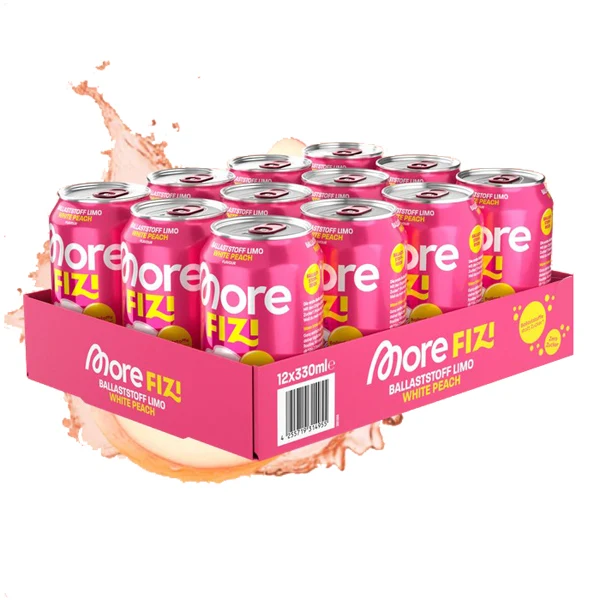 More Nutrition MORE FIZI DRINK, 12x 330 ml Dose