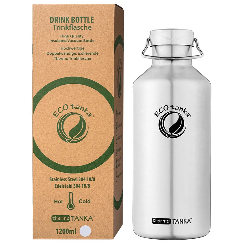 1,2l thermoTANKA™ isolierende Edelstahl Thermoflasche mit Edelstahl-Wave-Verschluss