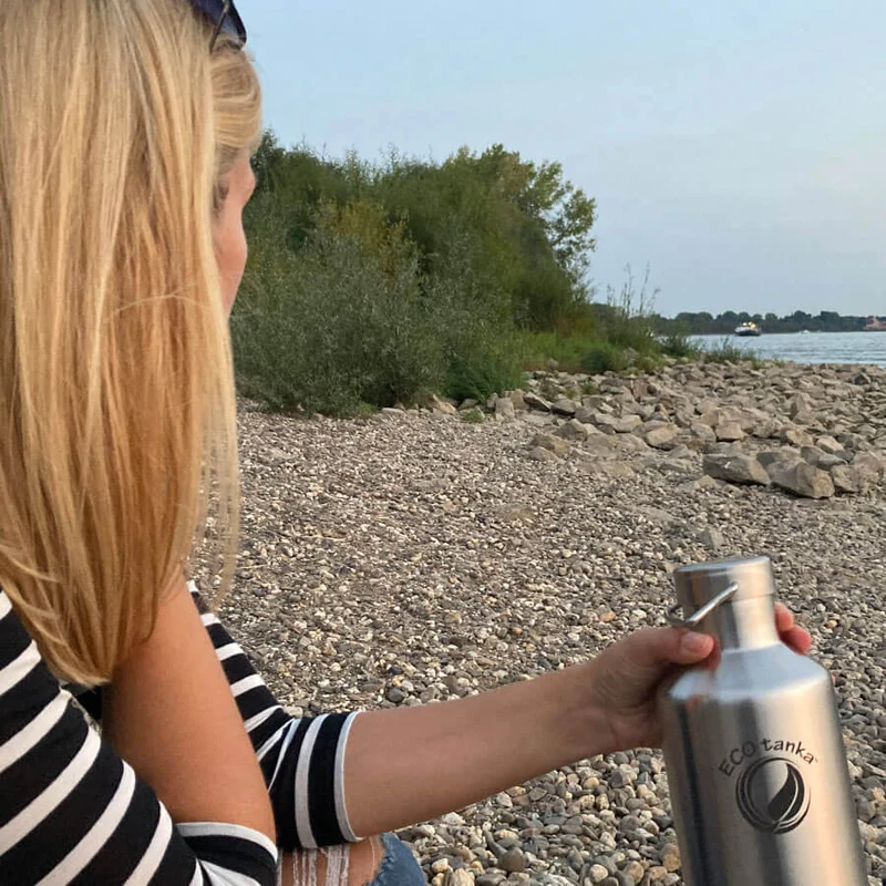 1,2l thermoTANKA™ isolierende Edelstahl Thermoflasche mit Edelstahl-Wave-Verschluss