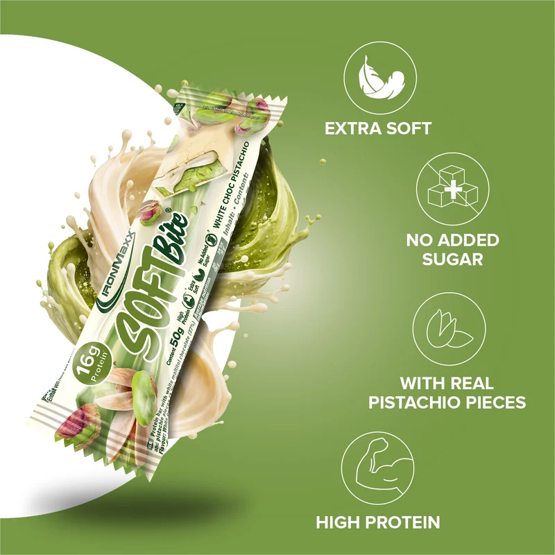 Softbite (50g) - White Chocolate Pistachio