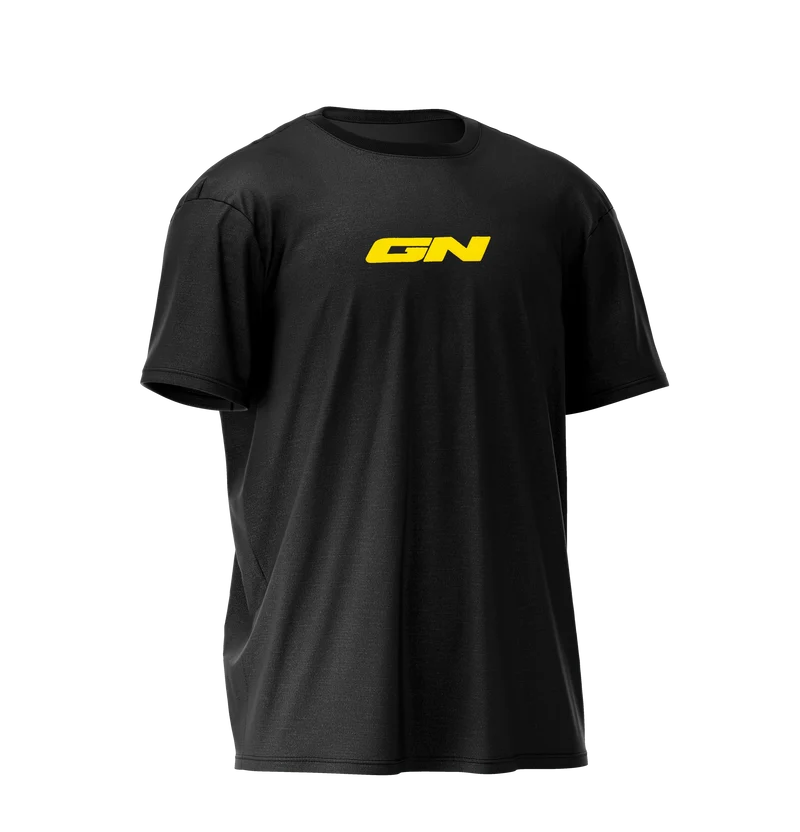 Basic Round Neck Shirt Black - GN