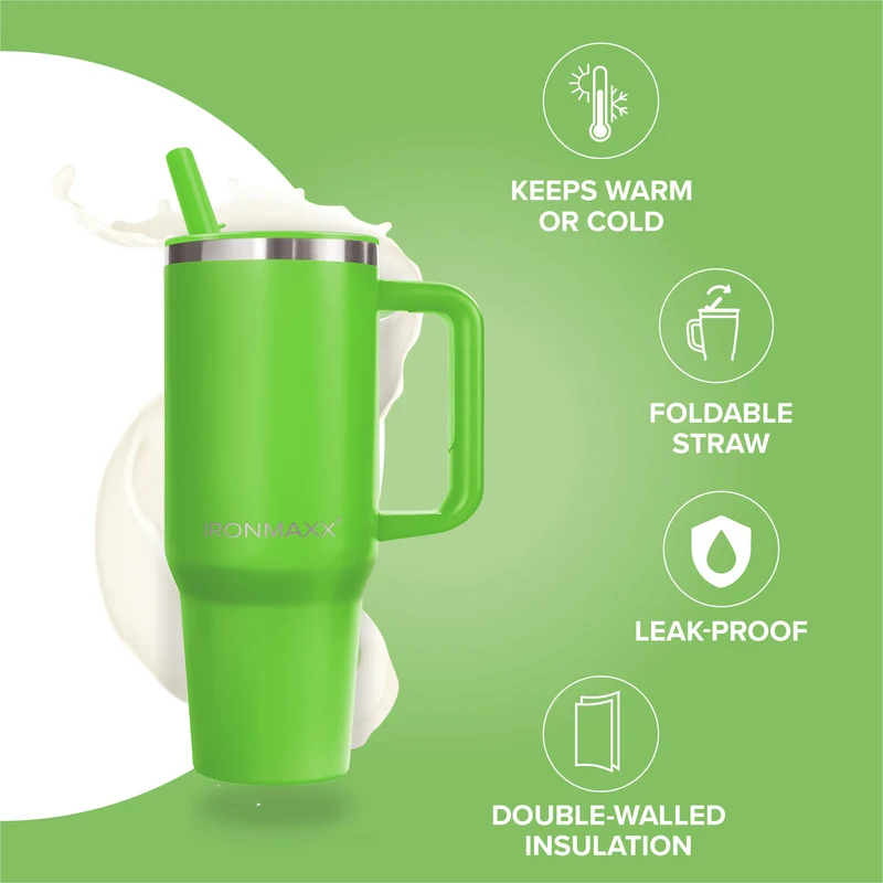 IronMaxx Cup V4.0 (1200ml) - Active Green