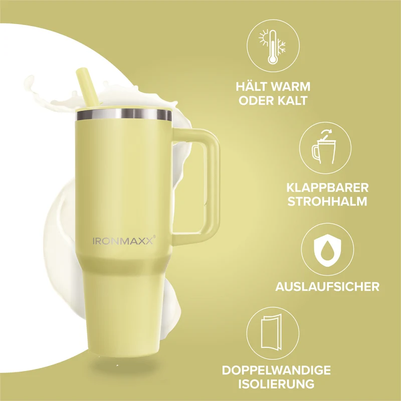 IronMaxx Cup V4.0 (1200ml) - Soft Sunrise