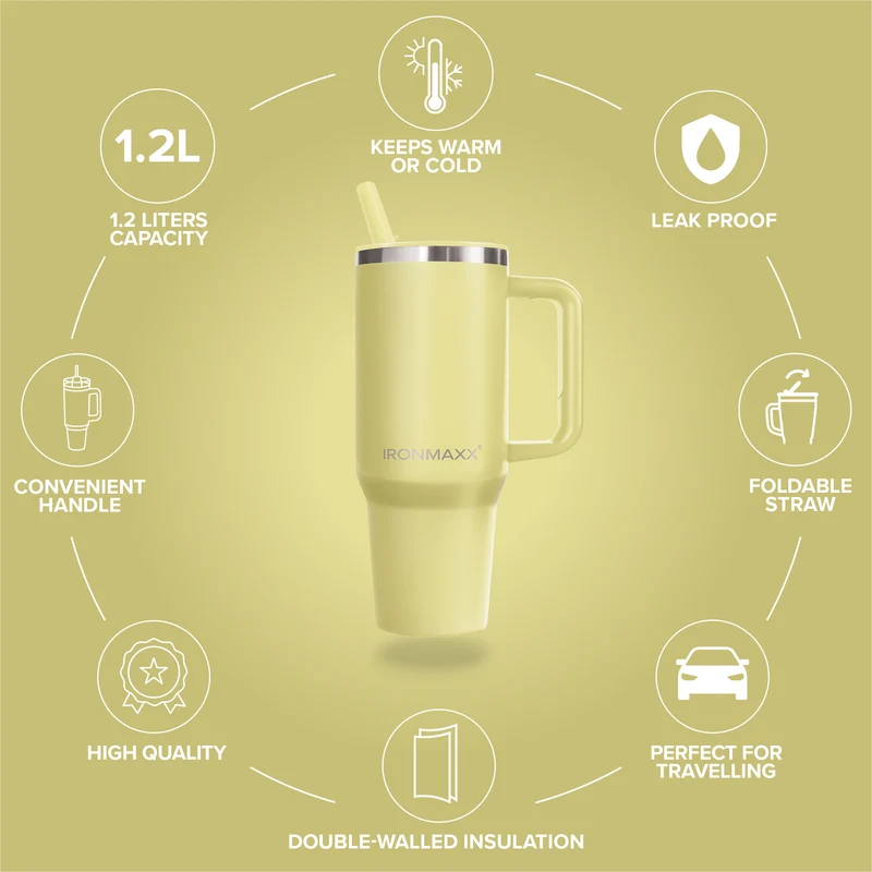 IronMaxx Cup V4.0 (1200ml) - Soft Sunrise