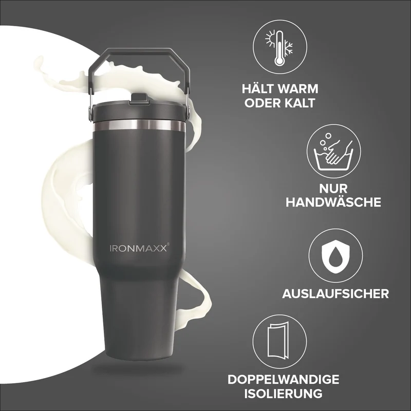 IronMaxx Cup V5.0 (1200ml) - Graphite