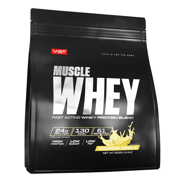 Vast MUSCLE WHEY, 2000 g Beutel