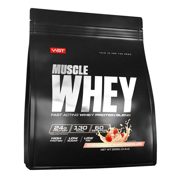 Vast MUSCLE WHEY, 2000 g Beutel