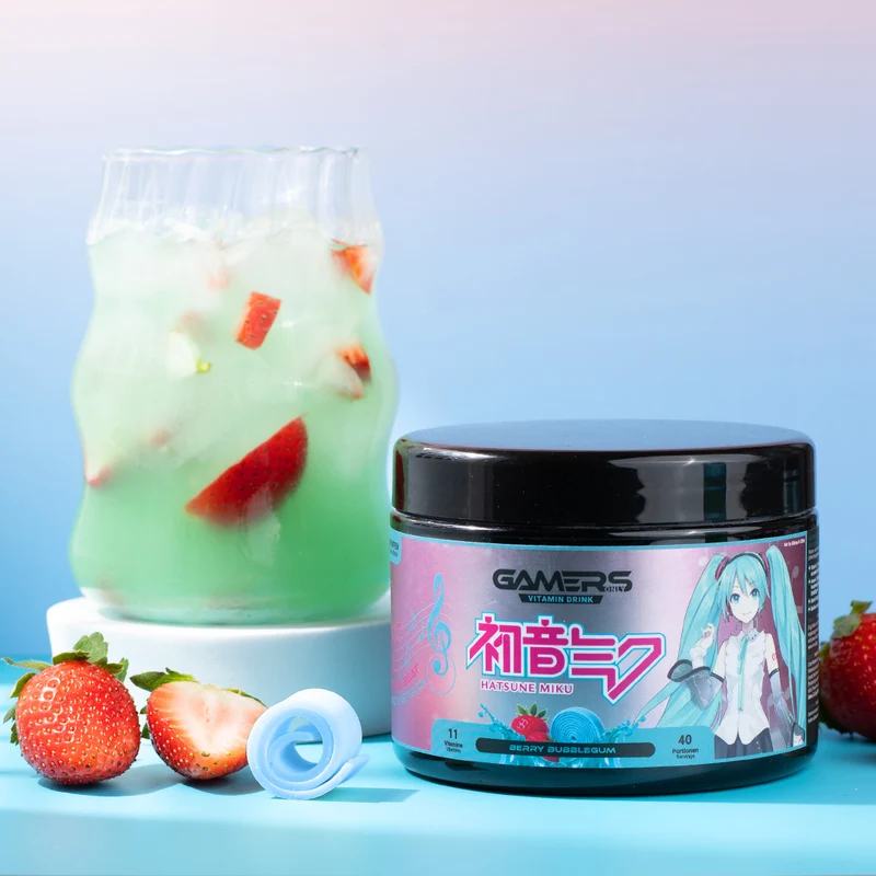 Vitamin Drink Hatsune Miku Bubblegum Beat