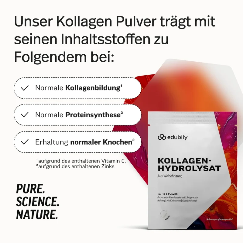 Kollagen-Hydrolysat Pulver Probe
