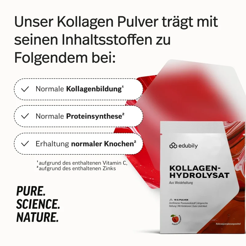Kollagen-Hydrolysat Pulver Probe