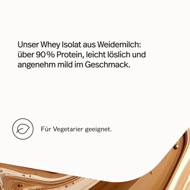 Whey-Protein-Isolat mit Geschmack Proben