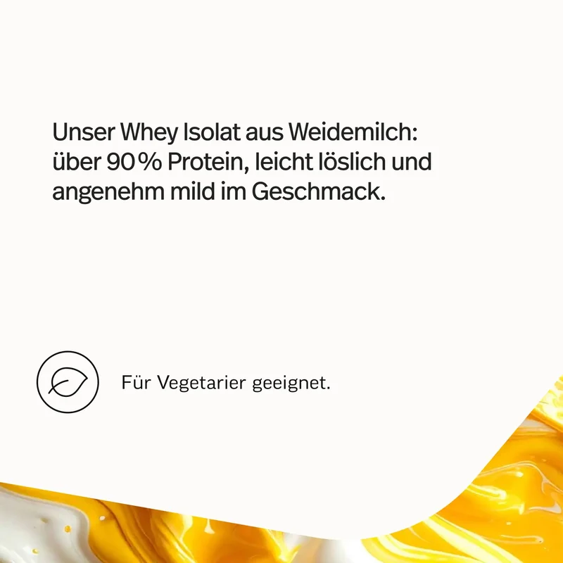 Whey-Protein-Isolat mit Geschmack Proben