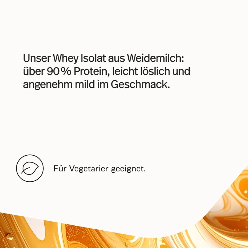 Whey-Protein-Isolat mit Geschmack Proben