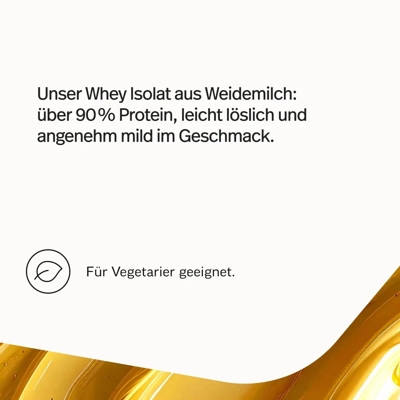 Whey-Protein-Isolat mit Geschmack Proben