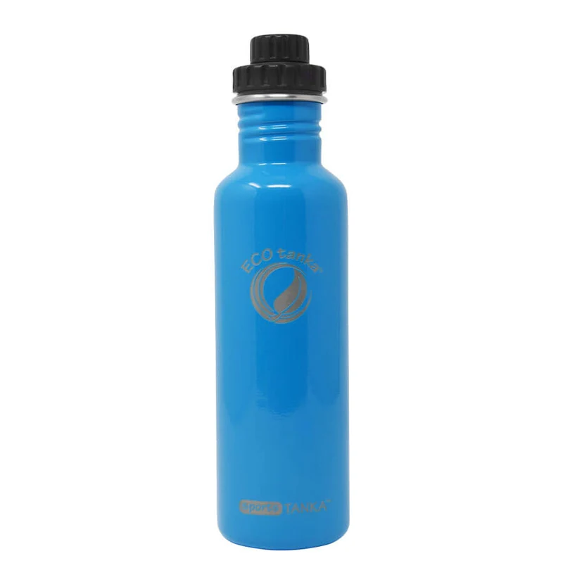 0,8l sportsTANKA™ Edelstahl Trinkflasche mit Reduzier-Verschluss