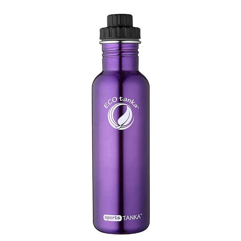 0,8l sportsTANKA™ Edelstahl Trinkflasche mit Reduzier-Verschluss