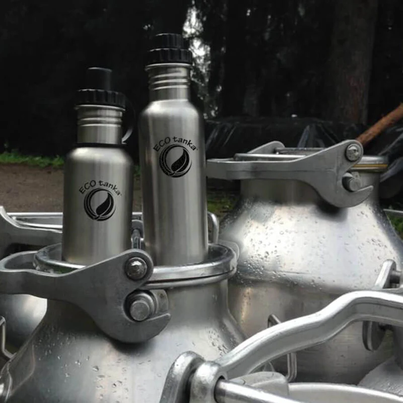 1,0l trekkaTANKA™ Edelstahl Trinkflasche mit Sport-Verschluss