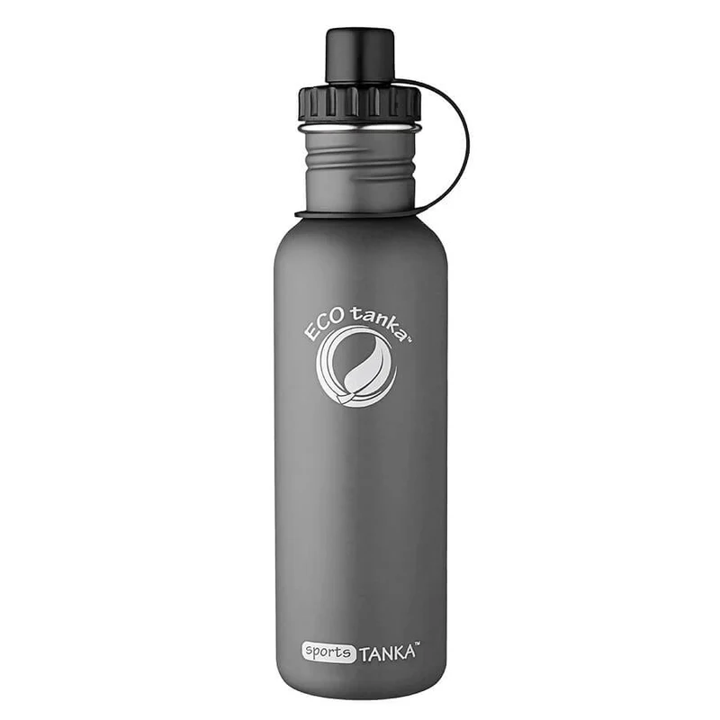 0,8l sportsTANKA™ Edelstahl Trinkflasche mit Sport-Verschluss