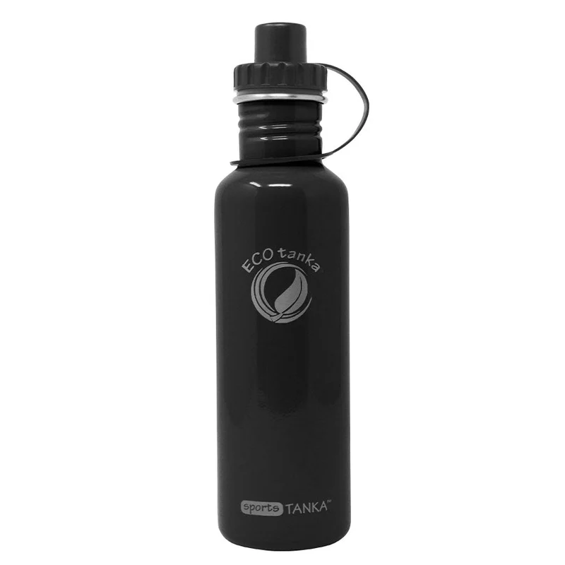 0,8l sportsTANKA™ Edelstahl Trinkflasche mit Sport-Verschluss