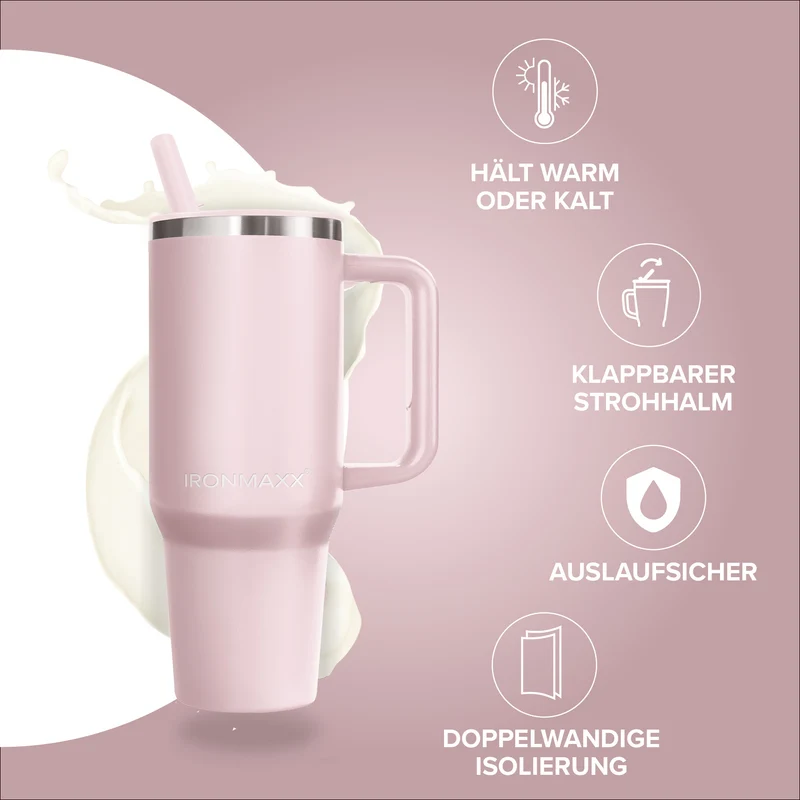 IronMaxx Cup V4.0 (1200ml) - Rose