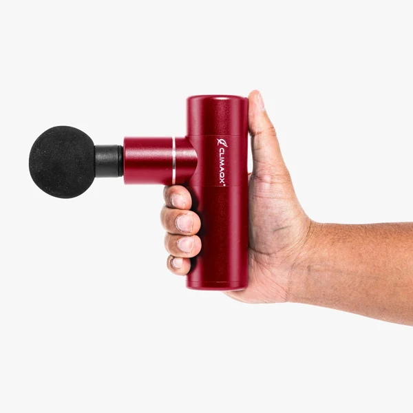 Climaqx MINI MASSAGE GUN AKKU, Rot