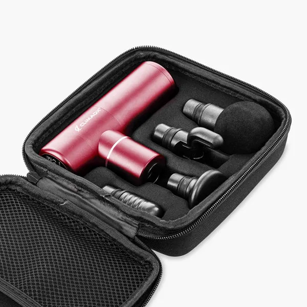 Climaqx MINI MASSAGE GUN AKKU, Rot
