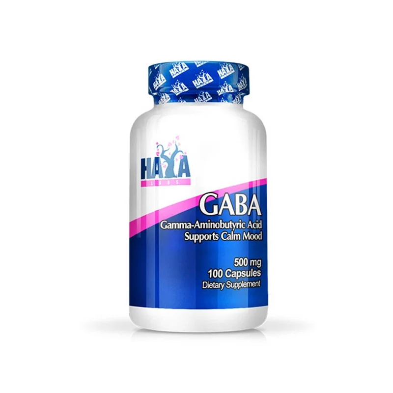 Haya Labs GABA 500 mg – 100 Kapseln