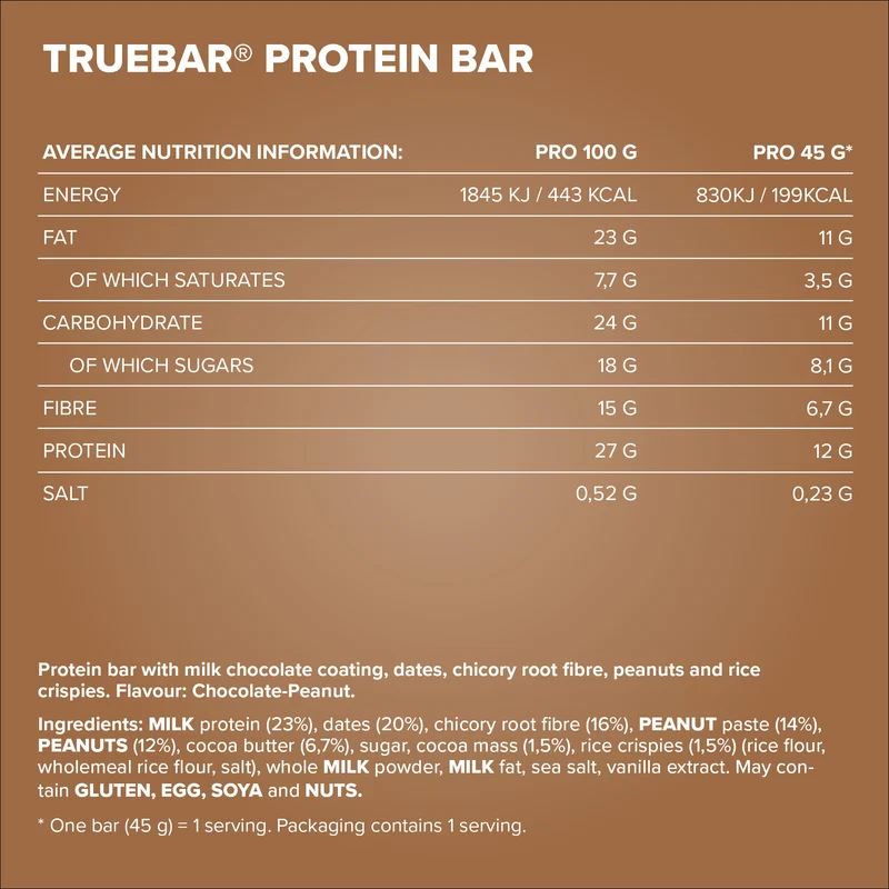 TrueBar® (45g) - Chocolate Peanut
