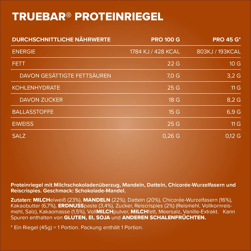 TrueBar® (45g) - Chocolate Almond