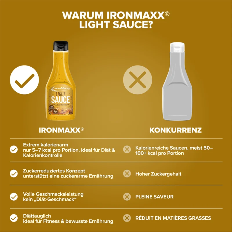 Light Sauce (285ml) - Honey Mustard
