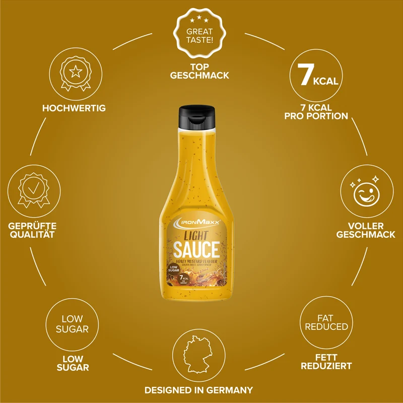 Light Sauce (285ml) - Honey Mustard