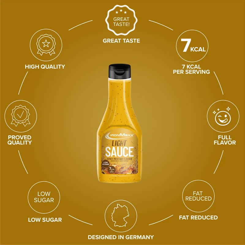 Light Sauce (285ml) - Honey Mustard