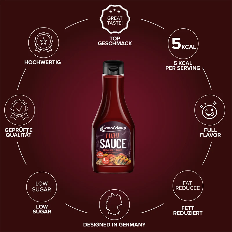 Light Sauce (285ml) - Smoky BBQ