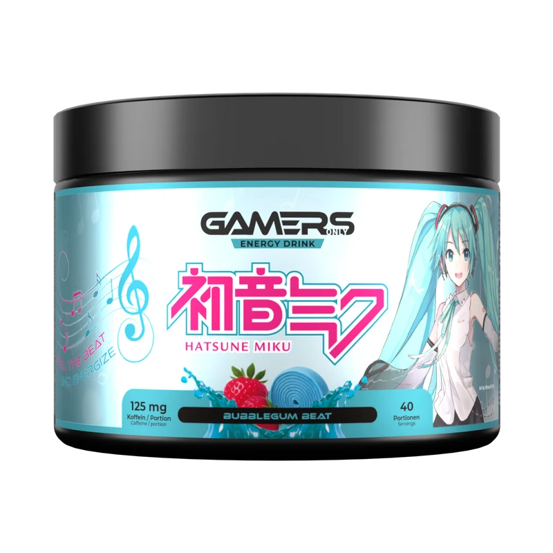 Energy Drink Hatsune Miku Bubblegum Beat